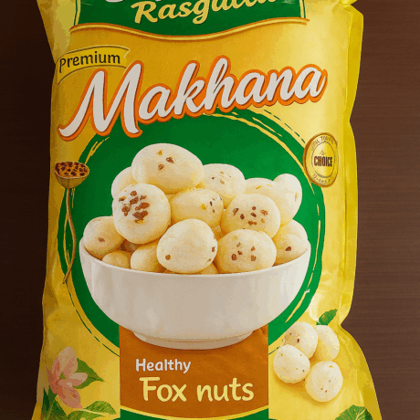 Organic Premium Makhana (Fox Nuts / Lotus Seeds)